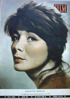 FILM (Po) magazine side cover Issue 8  1960