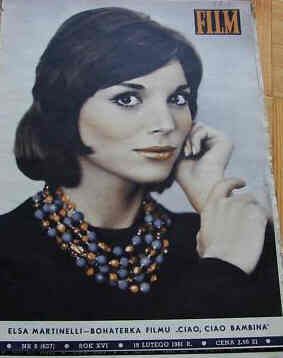 FILM (Po) magazine side cover Issue 8 19 February 1961