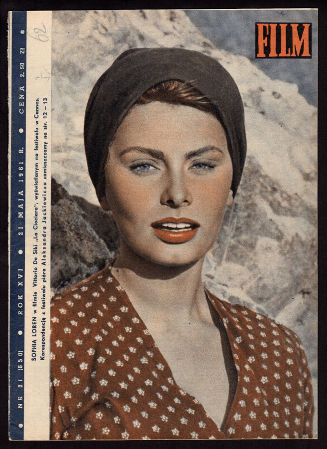 FILM (Po) magazine side cover 21May 1961