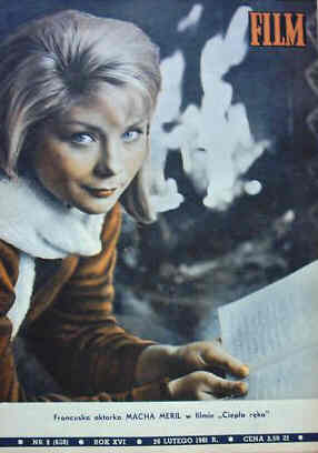 FILM (Po) magazine side cover Issue 9  1961