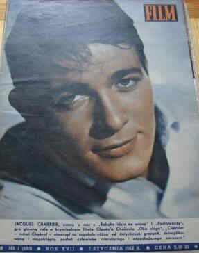 FILM (Po) magazine side cover 7 January 1962