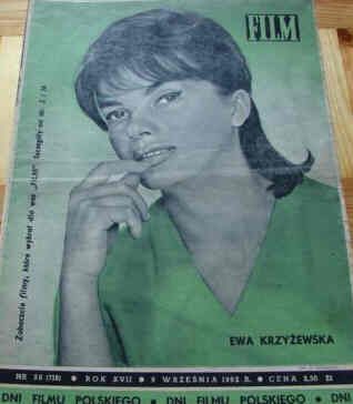 FILM (Po) magazine side cover 9 September 1962