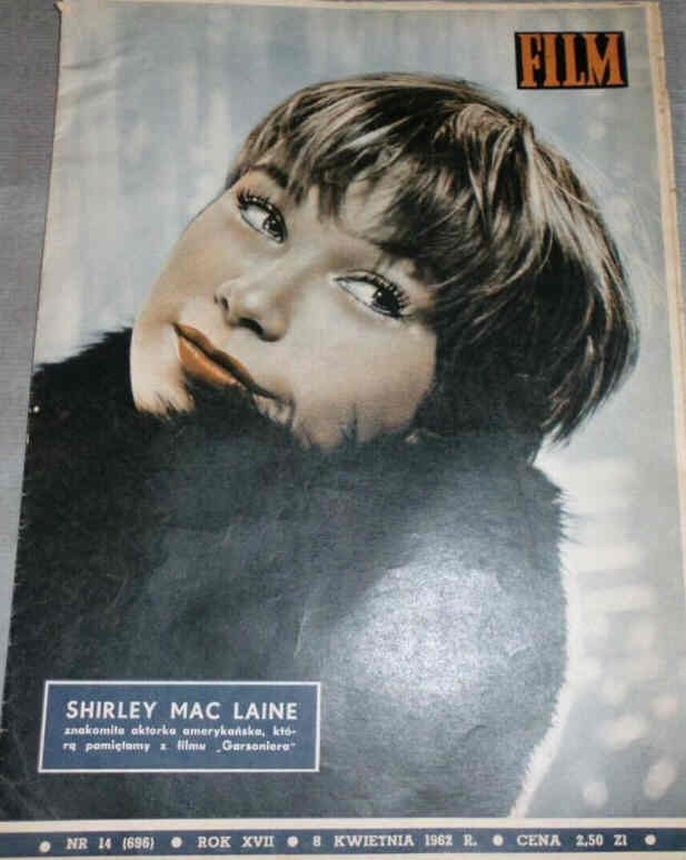 FILM (Po) magazine side cover Issue 14 8 April 1962