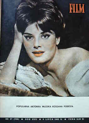 FILM (Po) magazine side cover Issue 27  1962