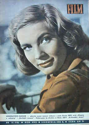 FILM (Po) magazine side cover Issue 31  1962