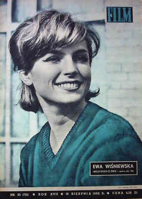FILM (Po) magazine side cover Issue 33  1962
