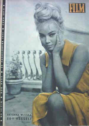 FILM (Po) magazine side cover Issue 42  1963