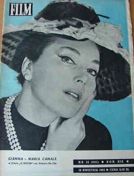 FILM (Po) magazine side cover Issue 14 12 April 1964