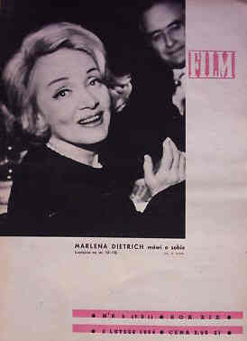 FILM (Po) magazine side cover Issue 5  1964