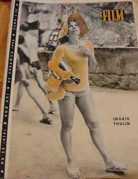 FILM (Po) magazine side cover 25 June 1966
