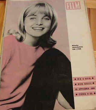 FILM (Po) magazine side cover Issue 4 28 January 1968