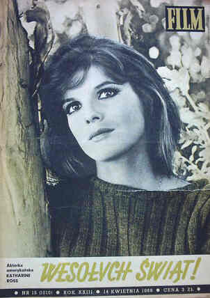 FILM (Po) magazine side cover Issue 15 14 April 1968