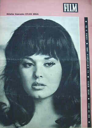 FILM (Po) magazine side cover Issue 16 21 April 1968
