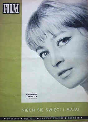 FILM (Po) magazine side cover Issue 17 28 April 1968