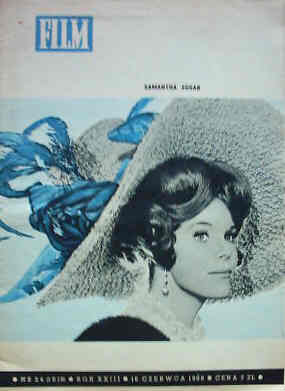 FILM (Po) magazine side cover Issue 24 16 June 1968