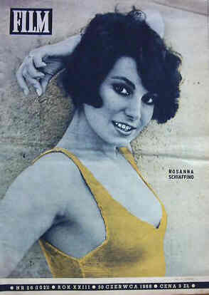 FILM (Po) magazine side cover Issue 26 30 June 1968