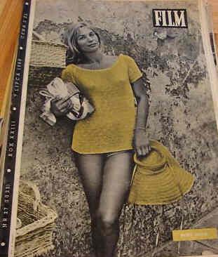FILM (Po) magazine side cover Issue 27 7 July 1968