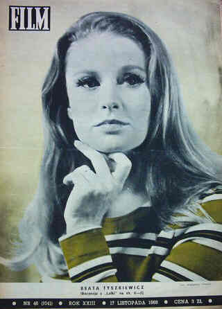 FILM (Po) magazine side cover Issue 46 17 November 1968