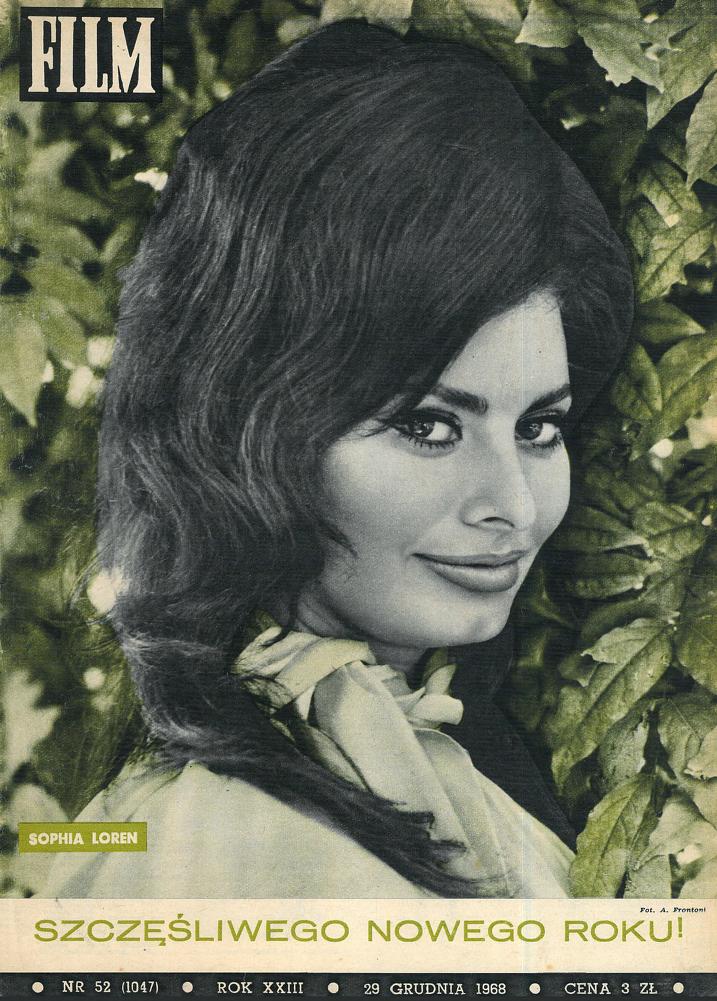 FILM (Po) magazine side cover Issue 52 29 December 1968