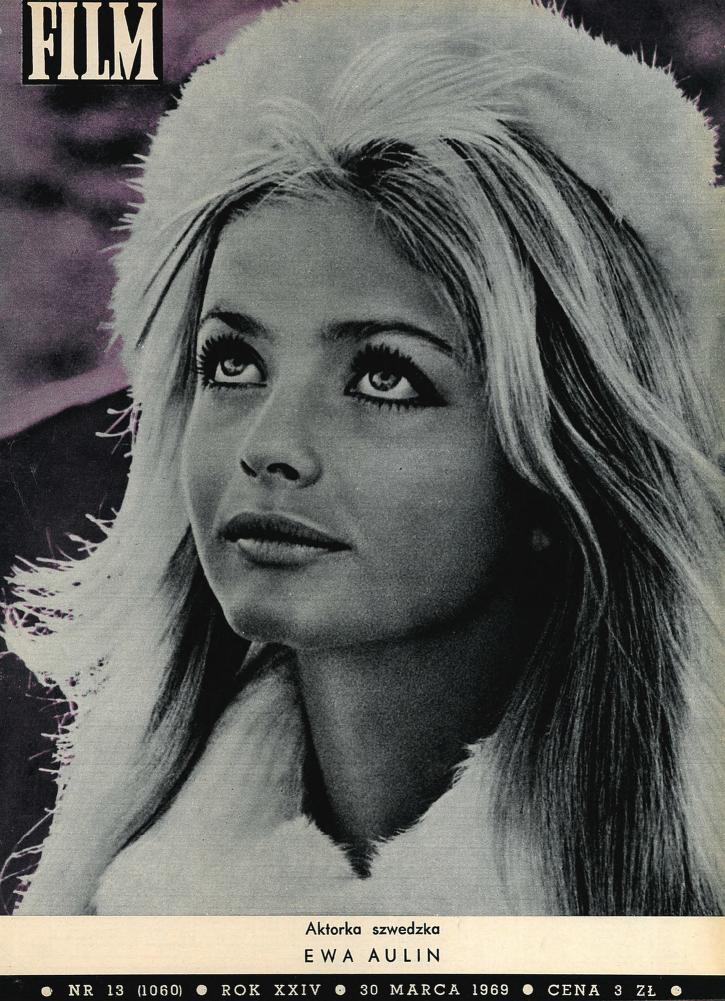 FILM (Po) magazine side cover Issue 13 31 March 1969