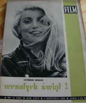 FILM (Po) magazine side cover Issue 14 6 April 1969