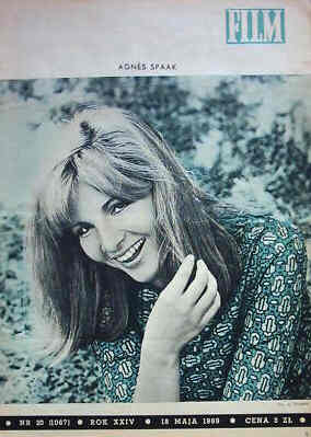 FILM (Po) magazine side cover Issue 20 18 May 1969