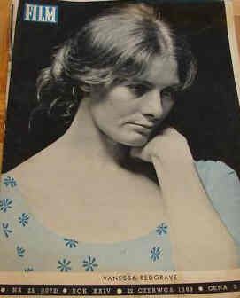 FILM (Po) magazine side cover Issue 25 22 June 1969