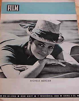 FILM (Po) magazine side cover Issue 36 7 September 1969