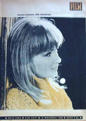 FILM (Po) magazine side cover Issue 37 14 September 1969