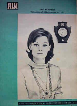 FILM (Po) magazine side cover Issue 40 5 October 1969