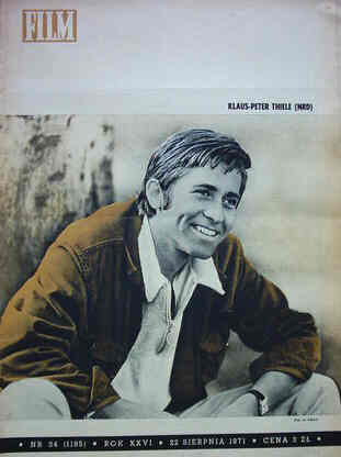 FILM (Po) magazine side cover 22 August 1971