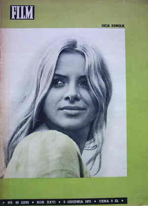 FILM (Po) magazine side cover 5 December 1971