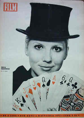 FILM (Po) magazine side cover Issue 3 16 January 1972