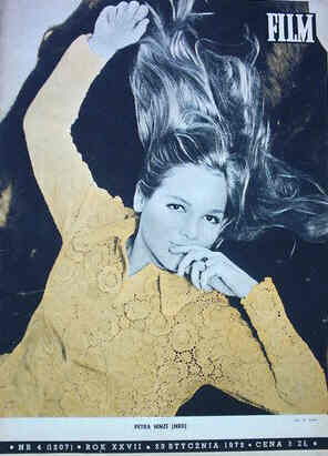 FILM (Po) magazine side cover Issue 4 23 January 1972