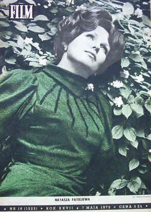 FILM (Po) magazine side cover Issue 19 7 May 1972