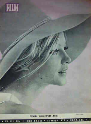 FILM (Po) magazine side cover Issue 21 21 May 1972