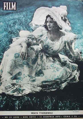 FILM (Po) magazine side cover Issue 33 13 August 1972