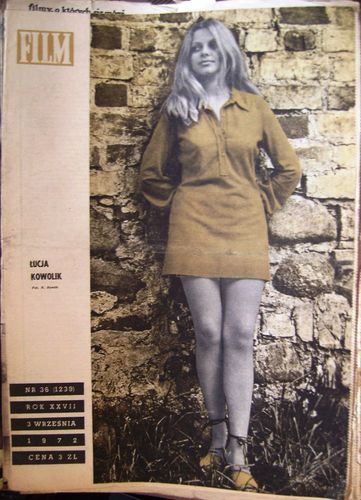 FILM (Po) magazine side cover Issue 36 3 September 1972