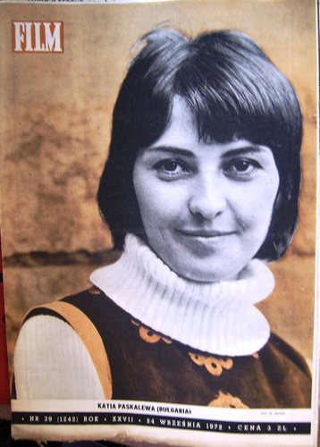 FILM (Po) magazine side cover Issue 39 24 September 1972