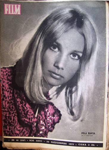 FILM (Po) magazine side cover Issue 44 29 October 1972