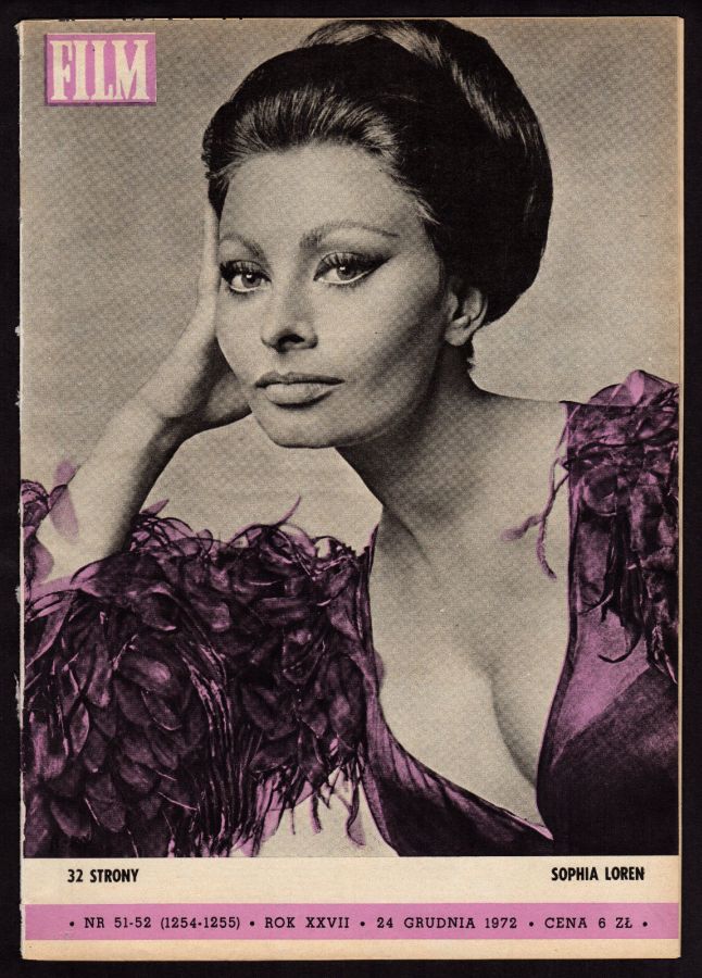 FILM (Po) magazine side cover Issue 52 24 December 1972