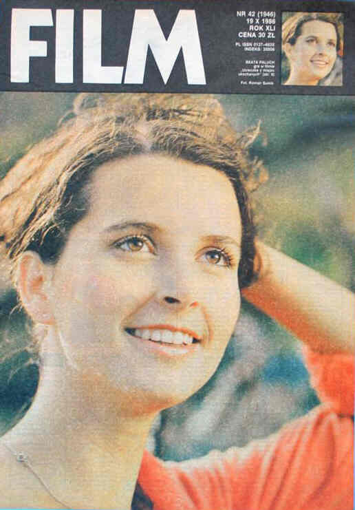 FILM (Po) magazine side cover Issue 42 19 October 1986
