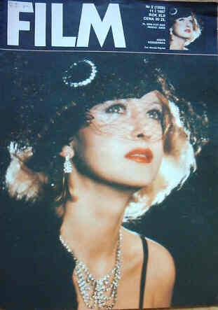 FILM (Po) magazine side cover 11 January 1987