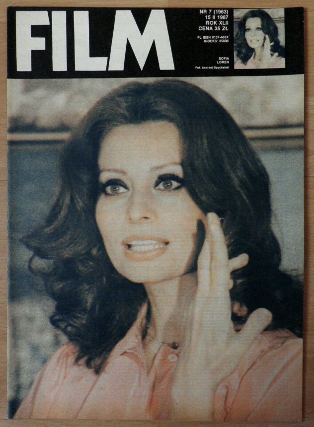 FILM (Po) magazine side cover 15 February 1987