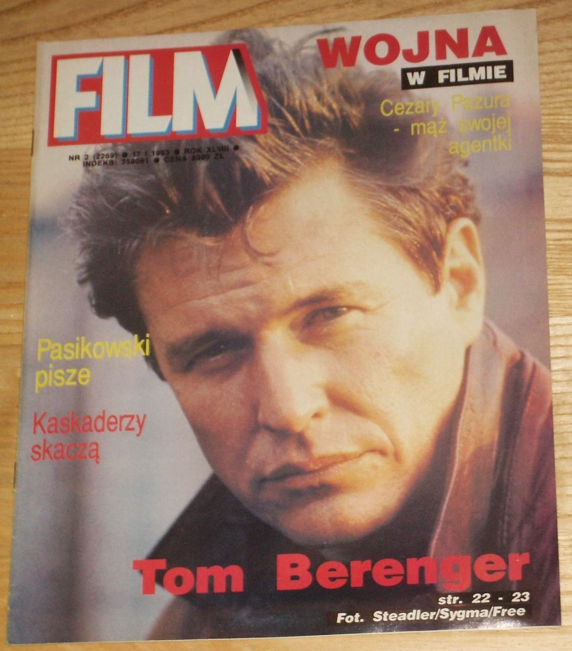 FILM (Po) magazine side cover January 1993