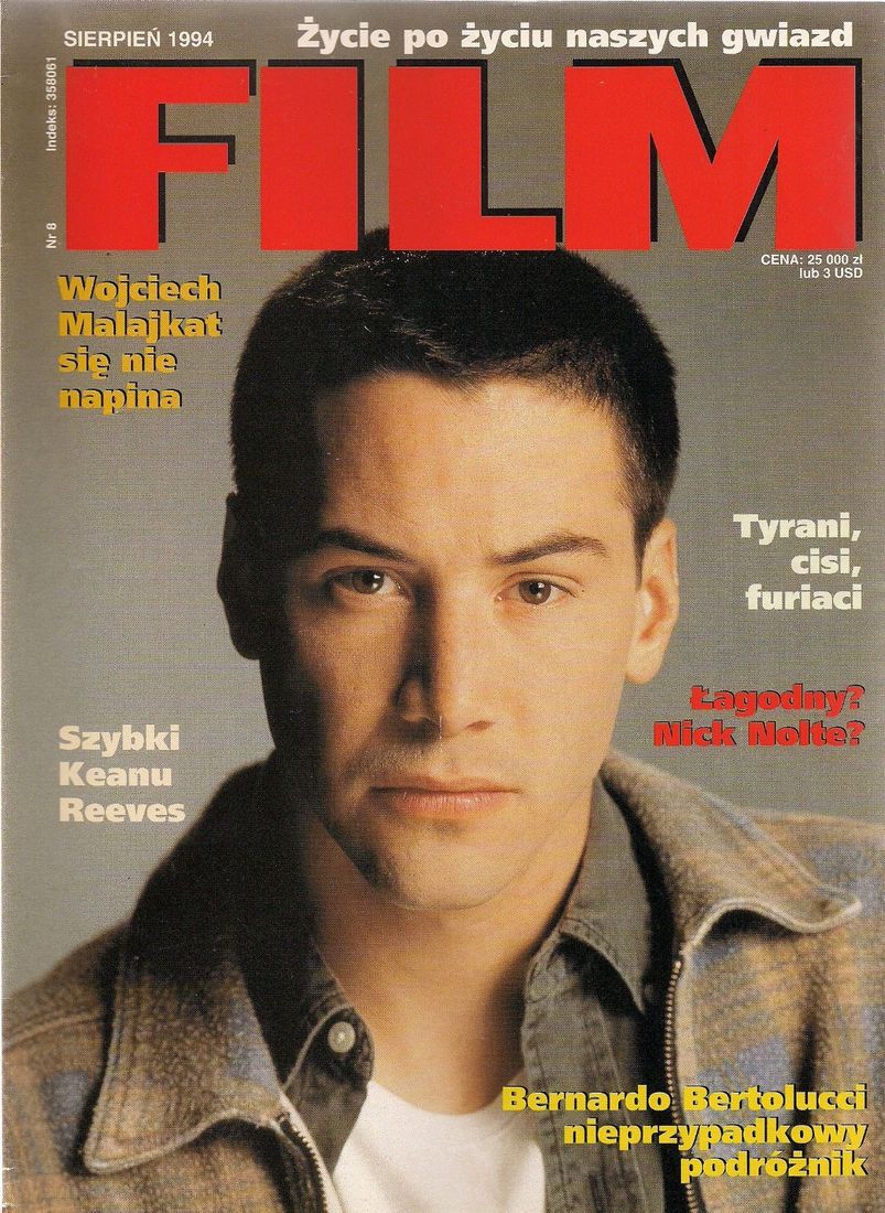 FILM (Po) magazine side cover August 1994