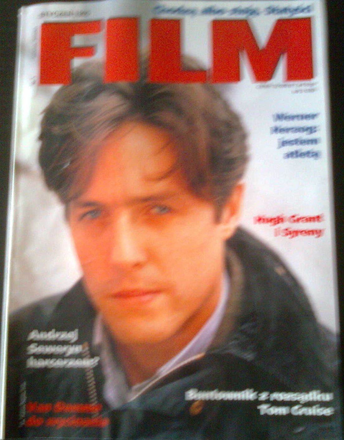 FILM (Po) magazine side cover January 1995