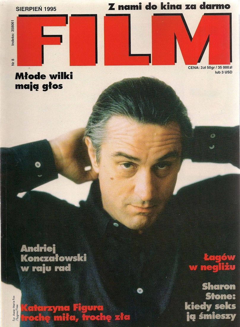 FILM (Po) magazine side cover August 1995