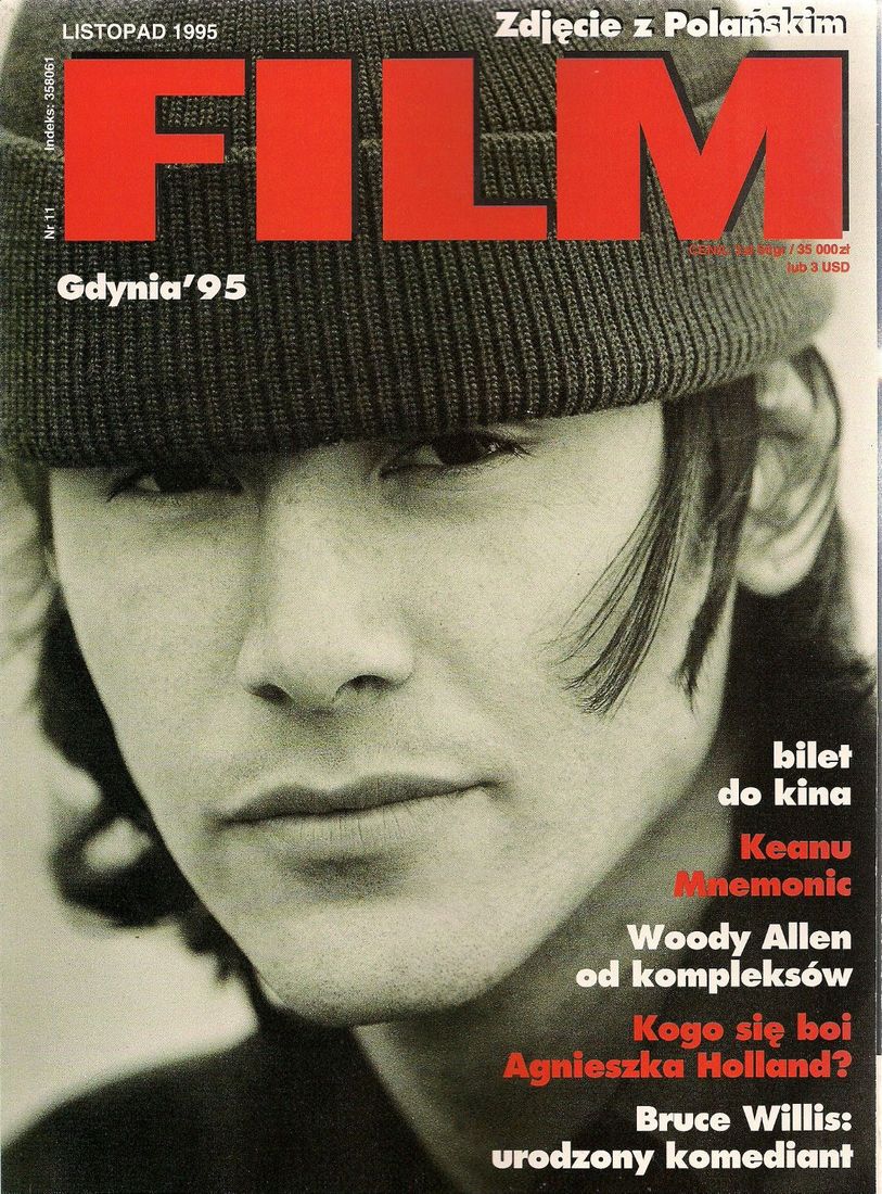 FILM (Po) magazine side cover November 1995