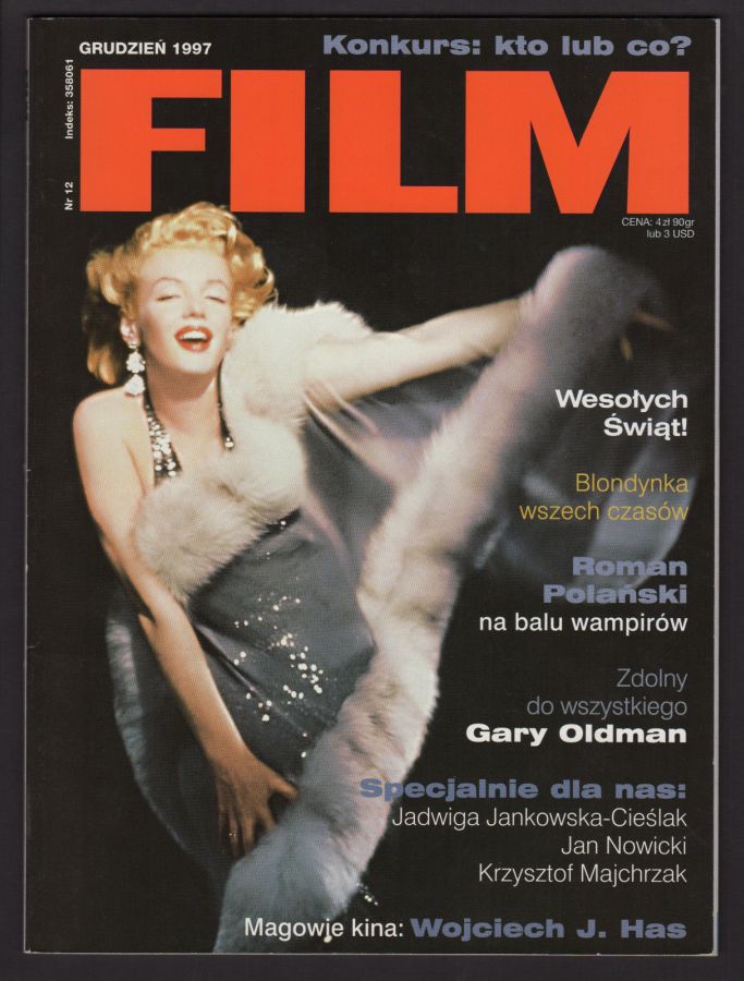 FILM (Po) magazine side cover December 1997